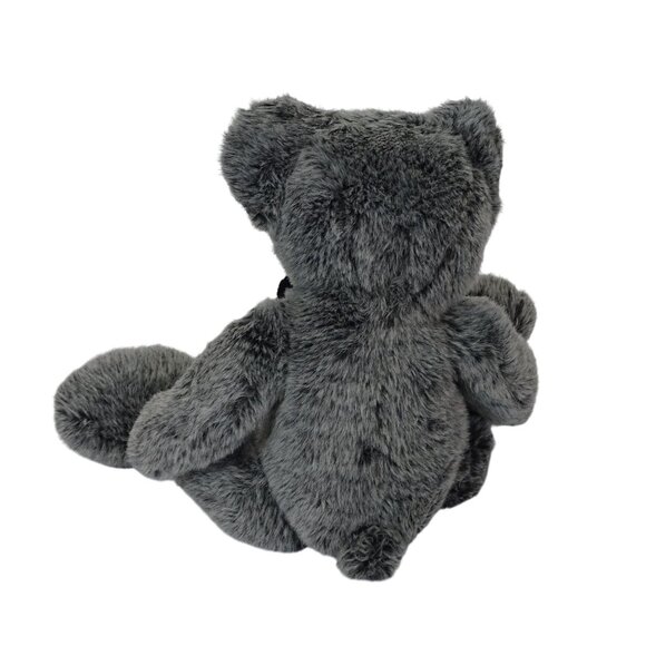 Funny Kids Gray Plush Teddy Bear Stuffed Animal Toy Shelf Sitter Nursery - Picture 4 of 8